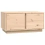 Mesa de centro de madera maciza de pino 80x50x40 cm de vidaXL, Mesas de centro - Ref: Foro24-814419, Precio: 64,46 €, Descuen...