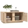 Mesa de centro de madera maciza de pino 80x50x40 cm de vidaXL, Mesas de centro - Ref: Foro24-814419, Precio: 64,46 €, Descuen...