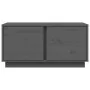 Mesa de centro madera maciza de pino gris 80x50x40 cm de vidaXL, Mesas de centro - Ref: Foro24-814421, Precio: 68,35 €, Descu...
