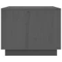Mesa de centro madera maciza de pino gris 80x50x40 cm de vidaXL, Mesas de centro - Ref: Foro24-814421, Precio: 68,35 €, Descu...