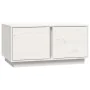 Mesa de centro madera maciza de pino blanco 80x50x40 cm de vidaXL, Mesas de centro - Ref: Foro24-814420, Precio: 72,59 €, Des...