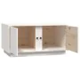 Mesa de centro madera maciza de pino blanco 80x50x40 cm de vidaXL, Mesas de centro - Ref: Foro24-814420, Precio: 72,59 €, Des...