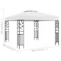 Cenador blanco 3x3 m 180 g/m² de vidaXL, Carpas y cenadores - Ref: Foro24-312242, Precio: 238,48 €, Descuento: %