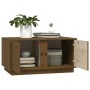 Mesa de centro madera maciza de pino marrón miel 80x50x40 cm de vidaXL, Mesas de centro - Ref: Foro24-814422, Precio: 68,35 €...
