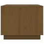 Mesa de centro madera maciza de pino marrón miel 80x50x40 cm de vidaXL, Mesas de centro - Ref: Foro24-814422, Precio: 68,35 €...