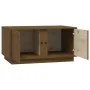 Mesa de centro madera maciza de pino marrón miel 80x50x40 cm de vidaXL, Mesas de centro - Ref: Foro24-814422, Precio: 68,35 €...