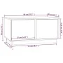 Mesa de centro madera maciza de pino marrón miel 80x50x40 cm de vidaXL, Mesas de centro - Ref: Foro24-814422, Precio: 68,35 €...