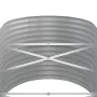 Jardinera arriate acero recubrimiento polvo plata 440x80x68 cm de vidaXL, Maceteros y jardineras - Ref: Foro24-318972, Precio...