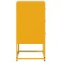 Mesita de noche acero amarillo mostaza 36x39x78 cm by , Nightstands - Ref: Foro24-846584, Price: 76,99 €, Discount: %