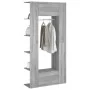 Mueble de recibidor 2 uds madera contrachapada gris Sonoma de vidaXL, Taquillas y armarios de almacenamiento - Ref: Foro24-31...