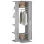 Mueble de recibidor 2 uds madera contrachapada gris Sonoma de vidaXL, Taquillas y armarios de almacenamiento - Ref: Foro24-31...
