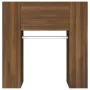 Mueble de recbidor 2 uds madera contrachapada marrón roble de vidaXL, Taquillas y armarios de almacenamiento - Ref: Foro24-31...