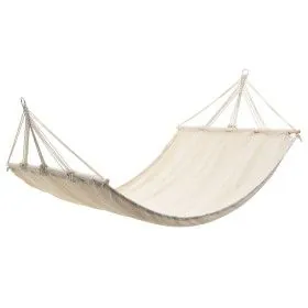 Hammock With Bar 210 x 150 cm Cream by vidaXL, Hammocks - Ref: Foro24-40807, Price: 53,53 €, Discount: %