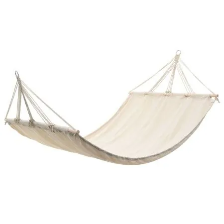 Hamaca Con Barra De 210 x 150 cm Crema de vidaXL, Hamacas - Ref: Foro24-40807, Precio: 53,53 €, Descuento: %