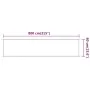 Toldo vertical blanco 60x800 cm tela oxford de vidaXL, Sombrillas - Ref: Foro24-148154, Precio: 50,74 €, Descuento: %