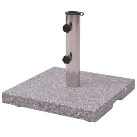 Pie de parasol de granito, cuadrado 20 Kg de vidaXL, Bases para sombrillas - Ref: Foro24-40818, Precio: 62,51 €, Descuento: %