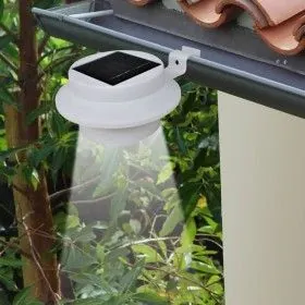 Foco solar blanco para vallas de jardín, 6 unidades de vidaXL, Iluminación de exterior - Ref: Foro24-41181, Precio: 45,15 €, ...