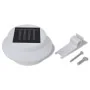 Foco solar blanco para vallas de jardín, 6 unidades de vidaXL, Iluminación de exterior - Ref: Foro24-41181, Precio: 45,15 €, ...