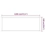 Toldo vertical blanco 100x1200 cm tela oxford de vidaXL, Sombrillas - Ref: Foro24-148163, Precio: 65,49 €, Descuento: %