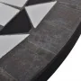 Mesa de bistro terraza mosaico negro y blanco 60 cm de vidaXL, Mesas de jardín - Ref: Foro24-41532, Precio: 95,31 €, Descuent...