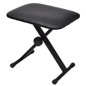 Taburete para teclado y piano plegable de vidaXL, Banquetas y taburetes - Ref: Foro24-70031, Precio: 35,31 €, Descuento: %