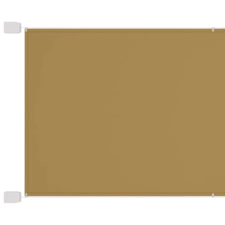 Toldo vertical beige 250x270 cm tela oxford de vidaXL, Sombrillas - Ref: Foro24-148283, Precio: 36,61 €, Descuento: %