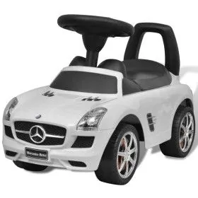 Coche de niños accionado con el pie blanco de vidaXL, Vehículos a pedales o para empujar - Ref: Foro24-80089, Precio: 50,47 €...