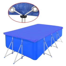 Rectangular pool cover PE 90 g/m2 394x207 cm by vidaXL, Pool covers - Ref: Foro24-90590, Price: 14,47 €, Discount: %