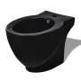 Round ceramic bidet, black by vidaXL, Bidets - Ref: Foro24-140666, Price: 165,83 €, Discount: %