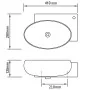 Waschbecken mit Hahnloch und weißem Keramiküberlauf von vidaXL, Sinkt - Ref: Foro24-140698, Preis: 58,04 €, Rabatt: %