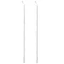 Valla metálica con estacas postes acero galvanizado 15x0,8 m de vidaXL, Paneles de vallas - Ref: Foro24-141502, Precio: 160,7...