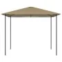 Cenador gris taupé 3x3x2,6 m 160 g/m² de vidaXL, Carpas y cenadores - Ref: Foro24-313609, Precio: 160,53 €, Descuento: %