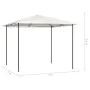 Cenador color crema 3x3x2,6 m 160 g/m² de vidaXL, Carpas y cenadores - Ref: Foro24-313608, Precio: 178,18 €, Descuento: %