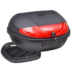 Baúl para motos 2 cascos 72 L de vidaXL, Bolsas y maletas para motocicletas - Ref: Foro24-150361, Precio: 89,52 €, Descuento: %