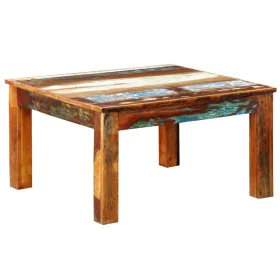 Mesa de centro cuadrada madera reciclada de vidaXL, Mesas de centro - Ref: Foro24-240959, Precio: 130,34 €, Descuento: %