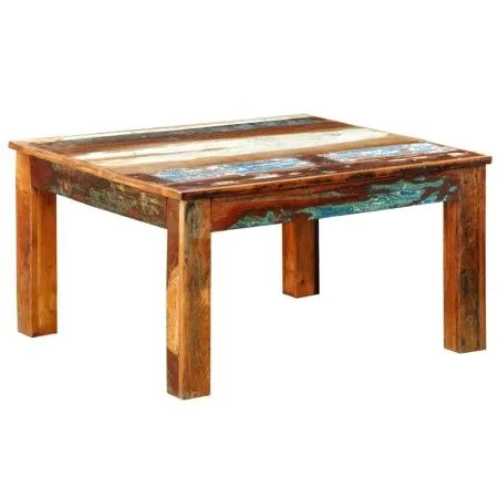 Mesa de centro cuadrada madera reciclada de vidaXL, Mesas de centro - Ref: Foro24-240959, Precio: 130,34 €, Descuento: %