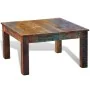 Mesa de centro cuadrada madera reciclada de vidaXL, Mesas de centro - Ref: Foro24-240959, Precio: 130,34 €, Descuento: %