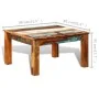 Mesa de centro cuadrada madera reciclada de vidaXL, Mesas de centro - Ref: Foro24-240959, Precio: 130,34 €, Descuento: %