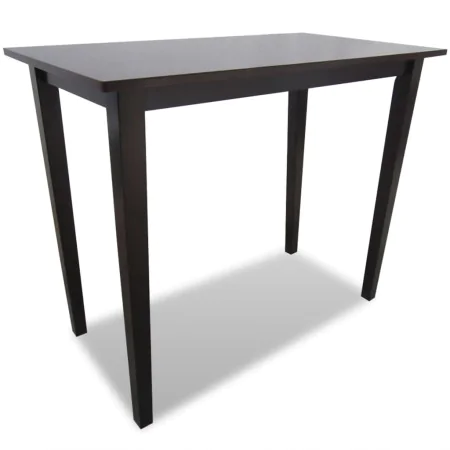 Mesa alta de madera marrón de vidaXL, Mesas de cocina y de comedor - Ref: Foro24-241703, Precio: 109,70 €, Descuento: %