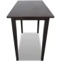 Mesa alta de madera marrón de vidaXL, Mesas de cocina y de comedor - Ref: Foro24-241703, Precio: 109,70 €, Descuento: %