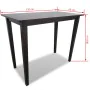 Mesa alta de madera marrón de vidaXL, Mesas de cocina y de comedor - Ref: Foro24-241703, Precio: 109,70 €, Descuento: %
