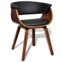 Sillas de comedor 4 unidades madera curvada y cuero artificial de vidaXL, Sillas de comedor - Ref: Foro24-270547, Precio: 686...