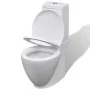 White ceramic toilet and bidet set by vidaXL, Baths and bidets - Ref: Foro24-270566, Price: 385,88 €, Discount: %