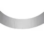 Set 10 paneles divisorios flexibles de acero galvanizado 100x14 cm de vidaXL, Ribetes y bordes para jardín - Ref: Foro24-2717...