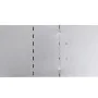 Paneles divisorios flexibles acero 10 uds galvanizado 100x14 cm de vidaXL, Ribetes y bordes para jardín - Ref: Foro24-271784,...