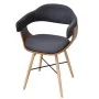 Sillas de comedor 6 unidades madera curvada y tela gris oscuro de vidaXL, Sillas de comedor - Ref: Foro24-271947, Precio: 645...
