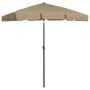 Sombrilla de playa taupe 180x120 cm de vidaXL, Sombrillas - Ref: Foro24-314722, Precio: 42,45 €, Descuento: %