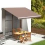 Tela de repuesto para toldo marrón 4x3 m de vidaXL, Toldos - Ref: Foro24-311977, Precio: 75,77 €, Descuento: %
