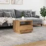 Handcrafted oak coffee table with LED lights 50x49x40 cm by , Coffee table - Ref: Foro24-857709, Price: 81,65 €, Discount: %