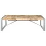 Mesa de centro madera de mango rugosa 140x140x40 cm de vidaXL, Mesas de centro - Ref: Foro24-321579, Precio: 318,34 €, Descue...